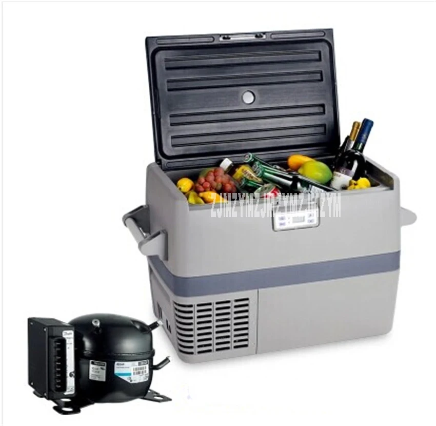 YT-B-50P Smad DC 12 -24V мини-холодильник для автомобиля 49 Л R134a большой компрессор емкость