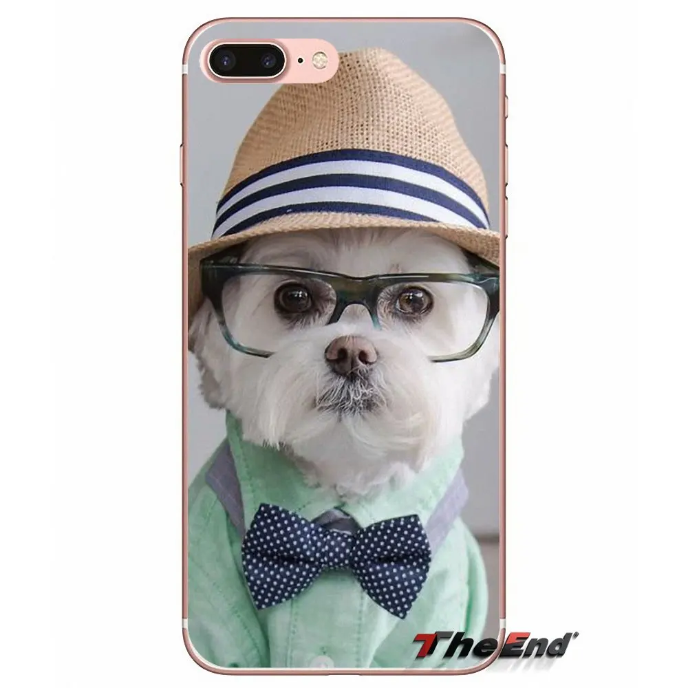 Для Samsung Galaxy J1 J2 J3 J5 J7 A3 A5 A7 2015 2016 2017 J530 J730 Fundas Coque I Love My Maltese dog puppies силиконовый чехол |