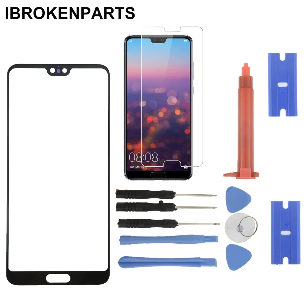 Набор для ремонта переднего стекла UV LOCA Клей Huawei P20 Pro разбитое внешнее стекло +