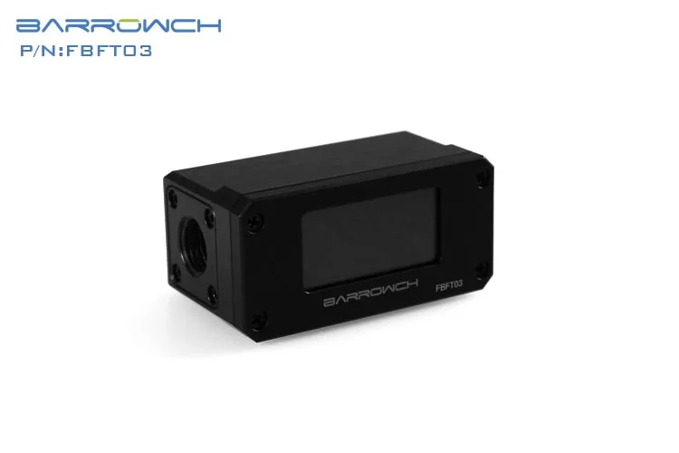 Barrowch FBFT03-V2, цифровой дисплей OLED ротор расходомеры, многоцветная панель из алюминиевого сплава+ пом корпус, обнаружение в реальном времени
