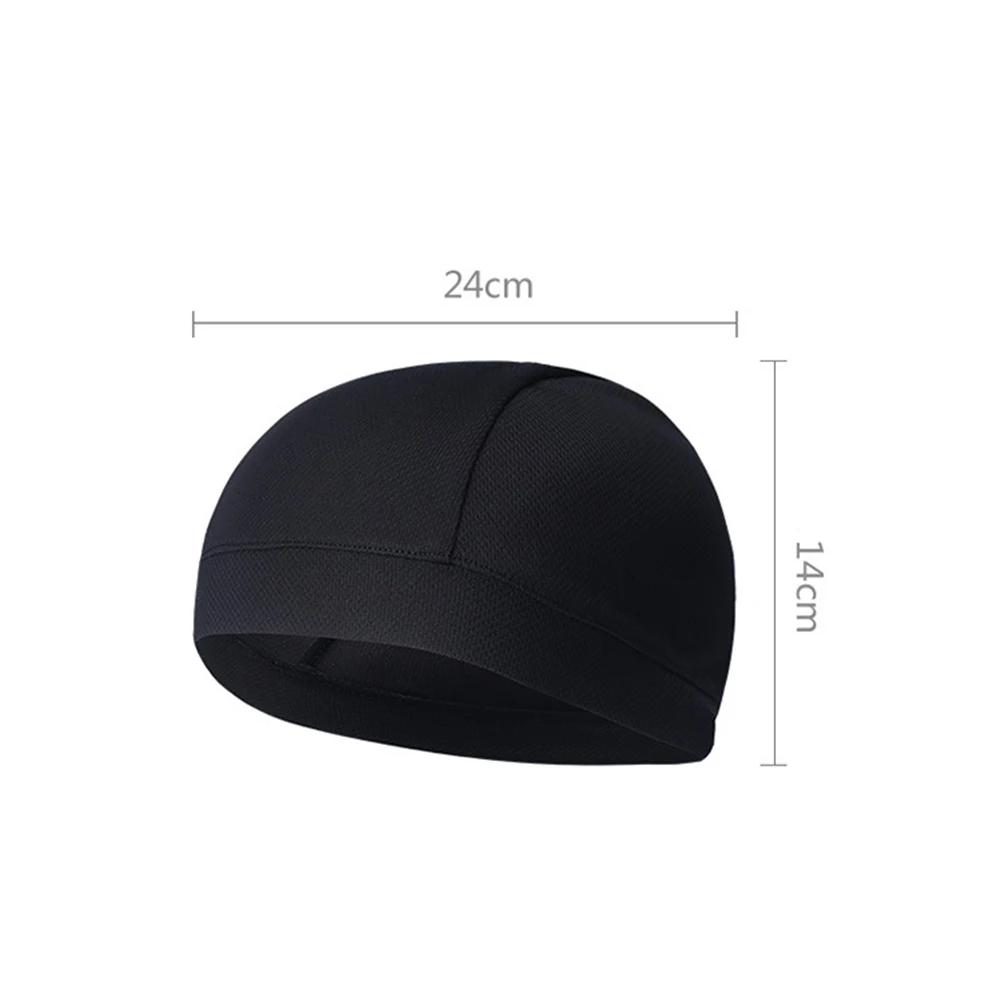 

Summer Outdoor Cycling Running Men Solid Color Elastic Absorb SweatCap Hat