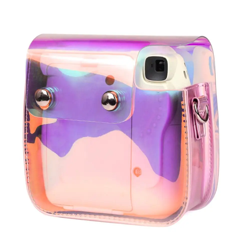 Защитный чехол для камеры Laser Magic Color с регулируемым плечевым ремнем Polaroid Fujifilm Instax