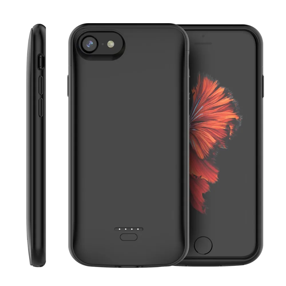 Чехол для телефона iPhone 5 6 6s 4000 мАч зарядное устройство внешний аккумулятор чехол X