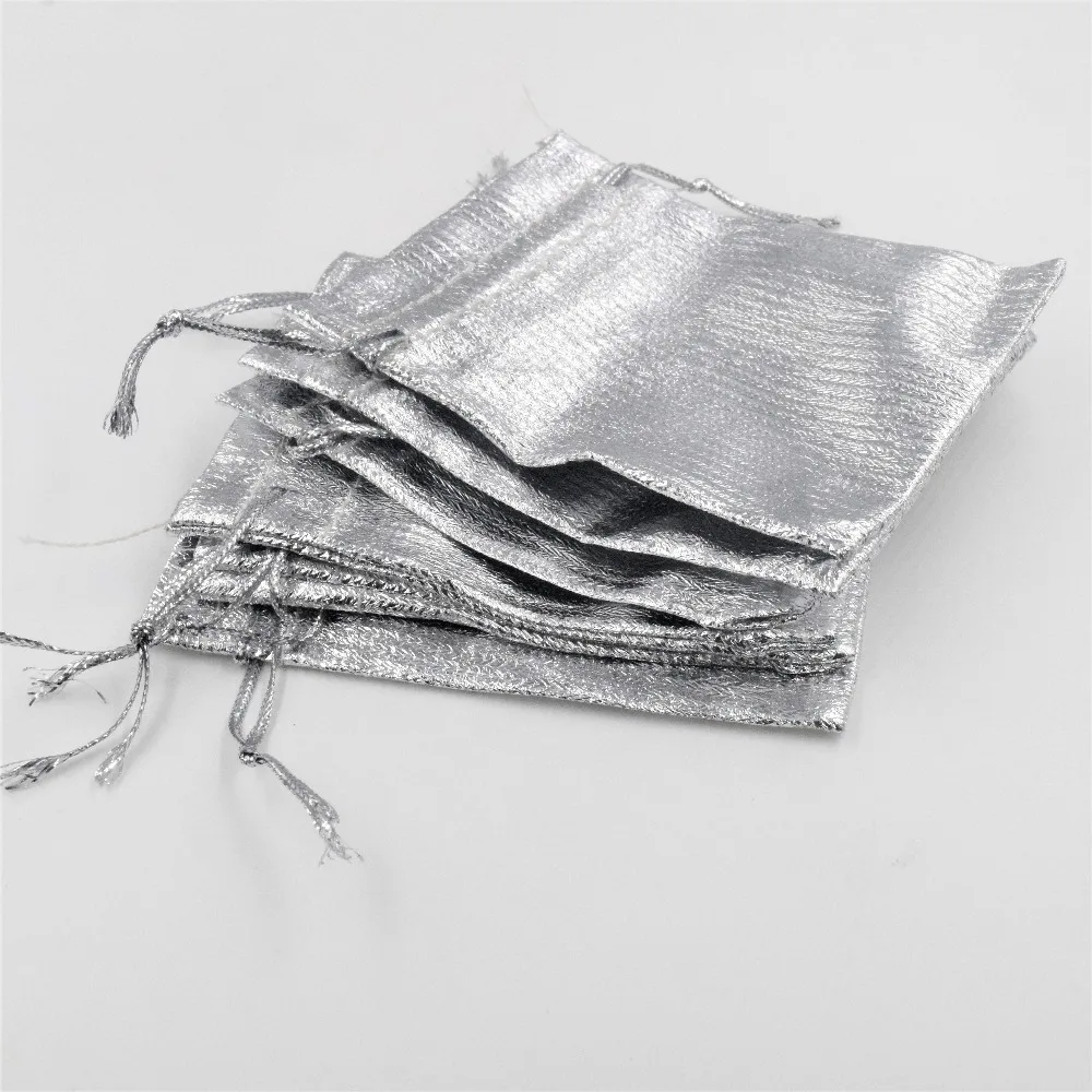 10 шт. мешочки из органзы с металлической фольгой|Подарочные сумки и упаковка| |