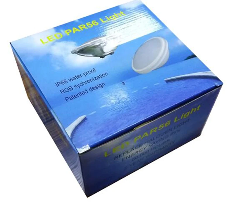 YLSTAR Бесплатная доставка из нержавеющей стали 1 шт. COB LED PAR56 свет для бассейна AC/DC12V