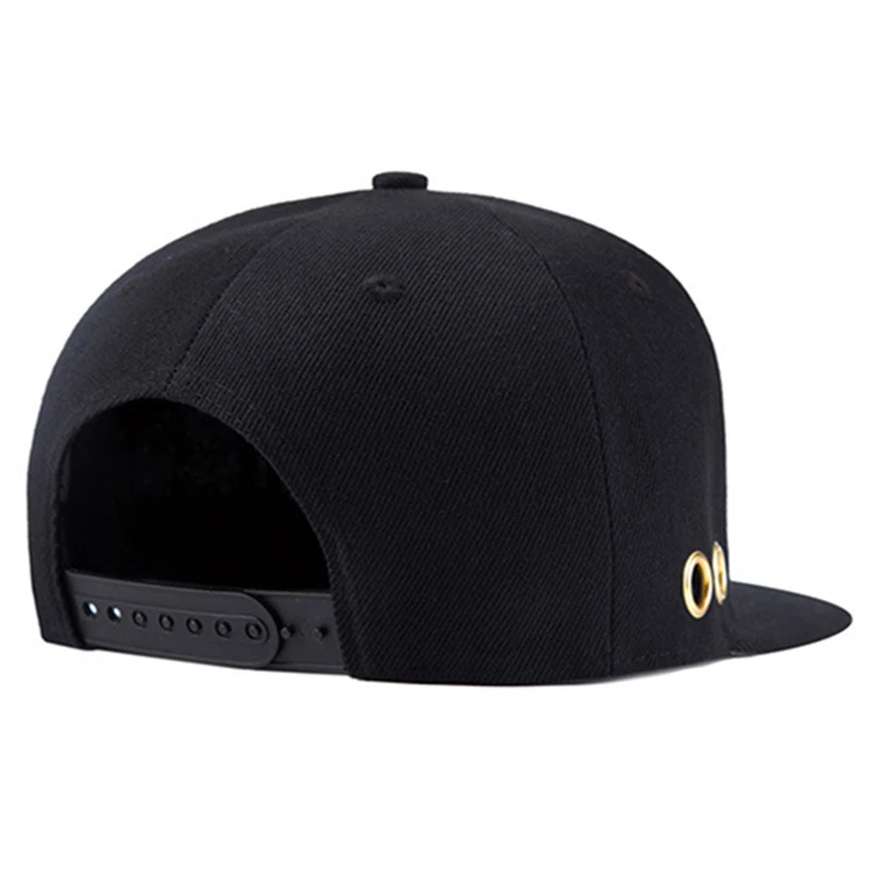 WuKe цельная Бейсболка Snapback s Snapback кепки для мужчин бренд унисекс хип-хоп бейсболка черная