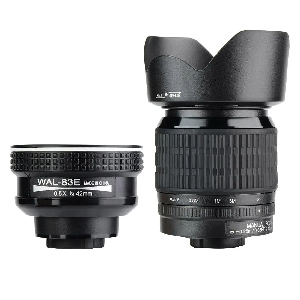 33MP HD D7300 Цифровая видеокамера широкоугольный объектив+ 24X телеобъектив+ светодиодный штатив новая распродажа