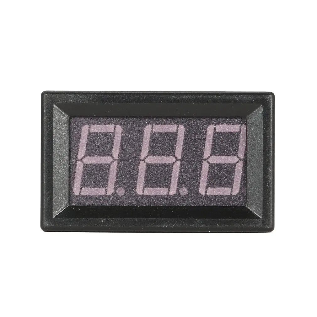 5-130 в 0.56in 3 провода светодиодный цифровой дисплей Панель вольтметр Электрический
