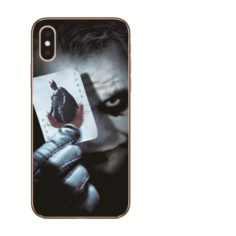 Для iPhone 8 7 6 6S Plus X 5 5S SE XR XS Max Coque Etui чехол Роскошный капитан Марвел DC Джокер Shazam