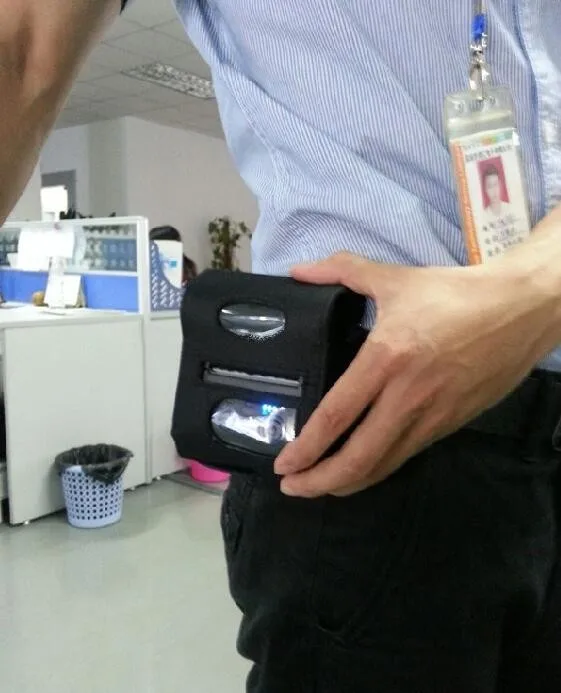 Чехол для ремня для Pos 58 мм и 80 мм беспроводной Bluetooth термопринтер