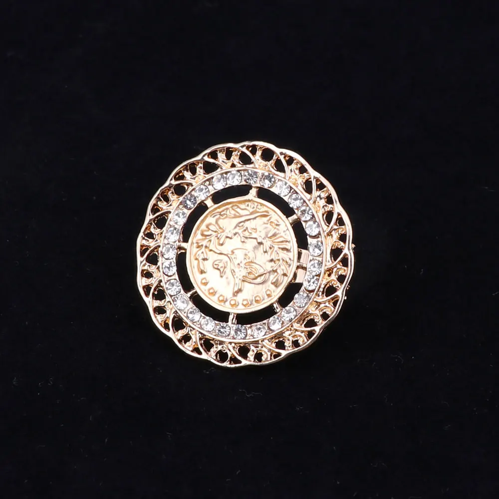 Модные Ювелирные наборы Дубай Золотой Цвет Африка Нигерия женский костюм