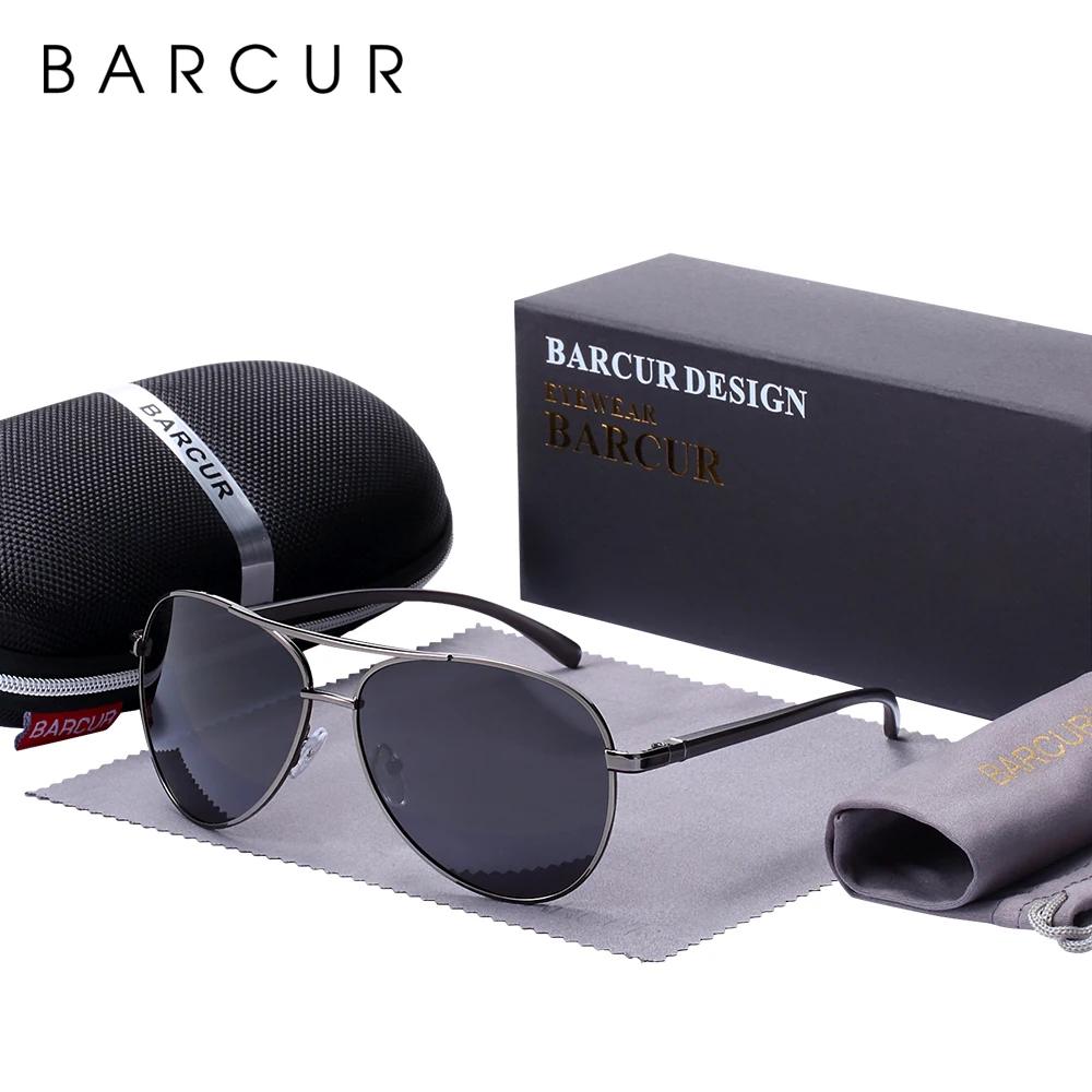 BARCUR очки, аксессуары, мужские солнцезащитные очки,, мужские солнцезащитные очки, поляризационные солнцезащитные очки для мужчин