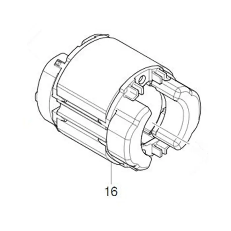 Полевой статор 639357-8 220-240 В для Makita M6001B M6002B MT607 MT606 MT605 M610 | Инструменты