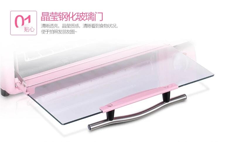 Оптовая Продажа Мини Розовый Электрический печи хлебопекарного оборудования forno