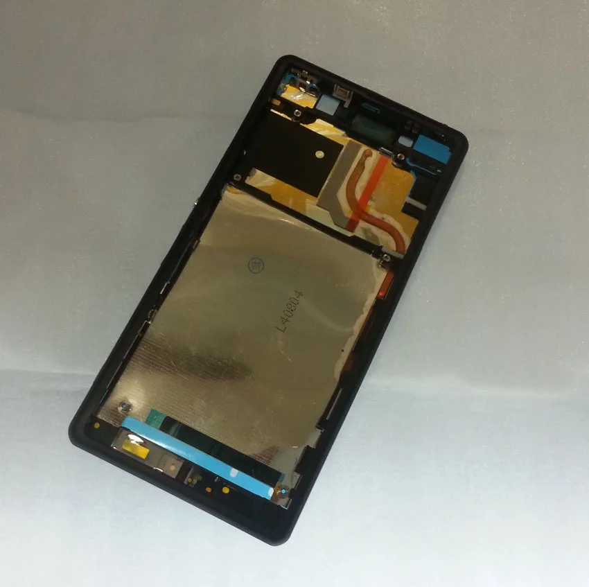 Оригинал для Sony Xperia Z3V D6708 Передняя ЖК средняя пластина рамка Корпус Крышка +