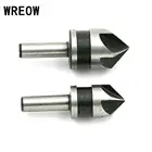 2 шт., набор сверл для зенковки, 82 градуса, 14 дюйма, 2 шт.