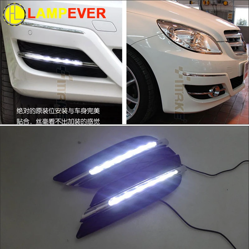 Lampever светодиодный дневные ходовые огни комплект для Benz W245 B класс B180/B150/B170/B200 2008 2009