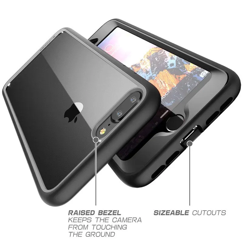 SUPCASE для iphone 8 Plus чехол UB стиль чистый полный корпус прочный бампер Чехол со
