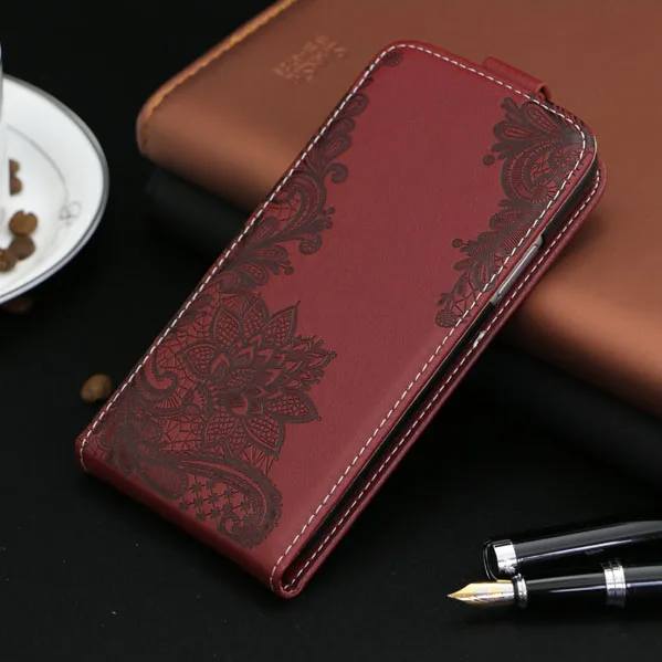 lace winered ТПУ Флип кожаный чехол для ASUS ZenFone Live ZB501KL ZB 501 KL 501KL 5,0 задняя крышка Модный чехол для телефона с рисунком - Цвет: lace winered