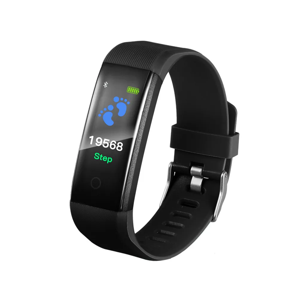 Смарт фитнес бег шагомер счетчик шагов спортивные часы водонепроницаемый Bluetooth