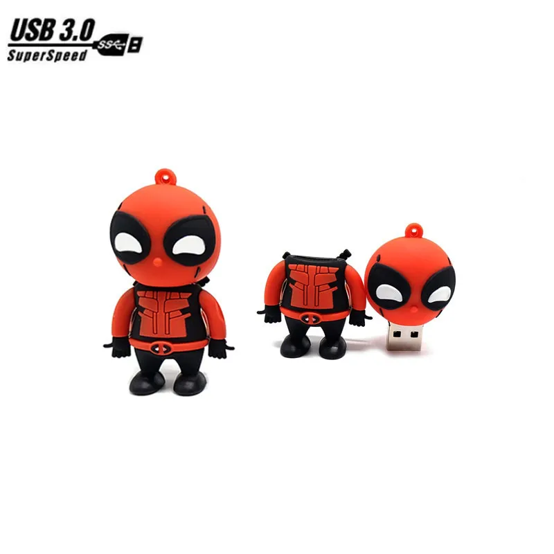 USB 3 0 flash drive мультфильм с супергероями Флеш накопитель 8 GB 16 ГБ 32 64 memoria usb stick