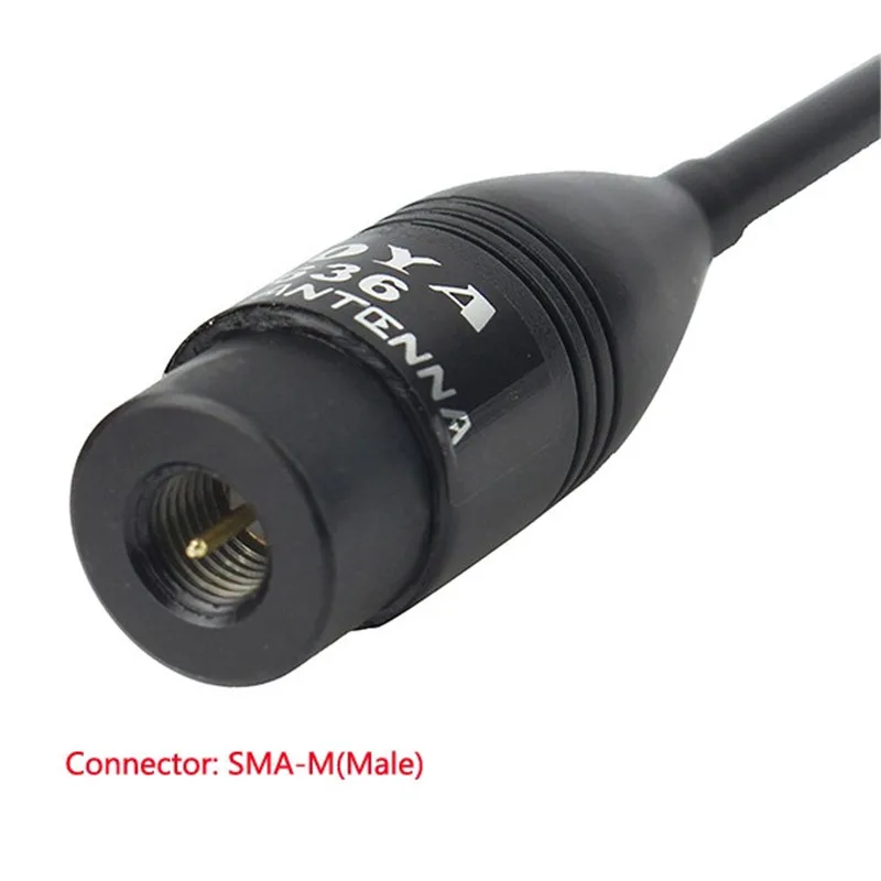 Новый NA-636 телескопическая мягкий антенна SMA-M UHF VHF 144/430 МГц 10 Вт 2.15dBi для Yaesu VX-1R BAOFENG