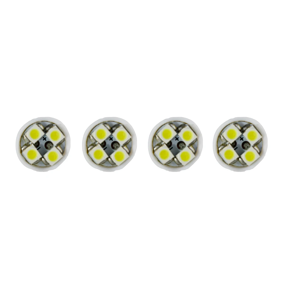 TraceBest 4 шт. T10 1210 3528 SMD СВЕТОДИОДНЫЙ клиновидные боковые автомобильный светильник