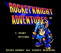 Rocket Knight adventures 16 bit sega MD игровая карта для sega Mega Drive для Genesis