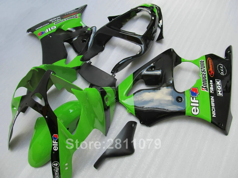Литье под давлением бесплатно 7 подарков обтекатель комплект для kawasaki Ninja ZX6R 00 01 02