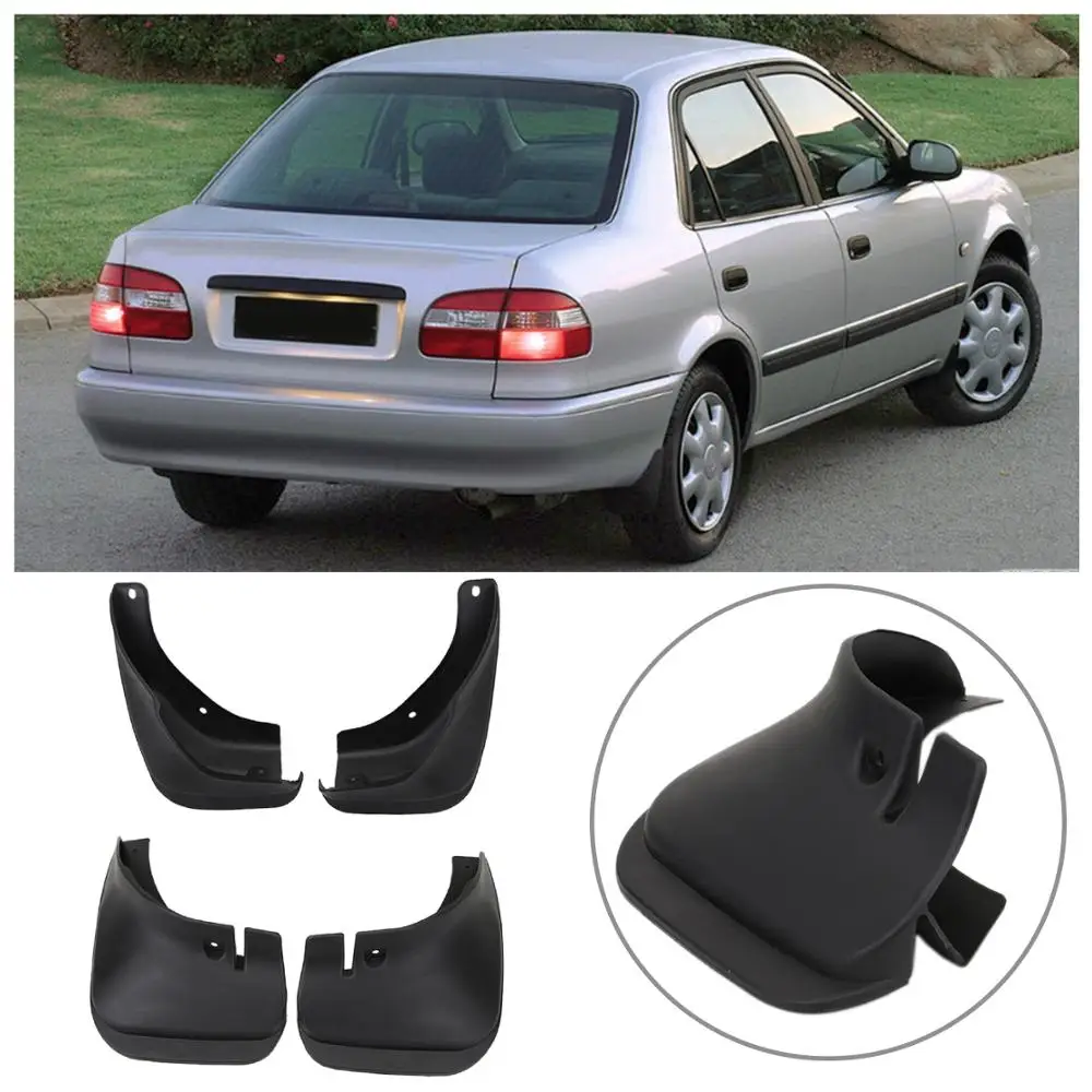 Передние и задние литые Брызговики для TOYOTA Corolla AE100 1998 1999 2000 2001 2002 брызговики 4 шт