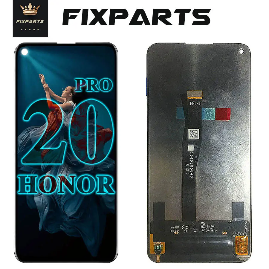 Оригинальный ЖК дисплей для Huawei Honor 20 сенсорная панель дигитайз Замена Pro 20|d6603