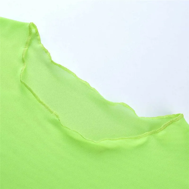 Женская кружевная сетчатая прозрачная блузка однотонный прозрачный укороченный