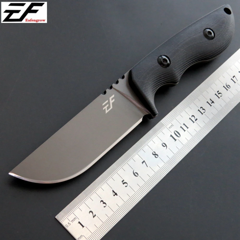 Eafengrow EF23 440C Лезвие G10 Ручка фиксированное лезвие нож инструмент для выживания кемпинга охотничий карманный нож тактический edc Открытый инструмент