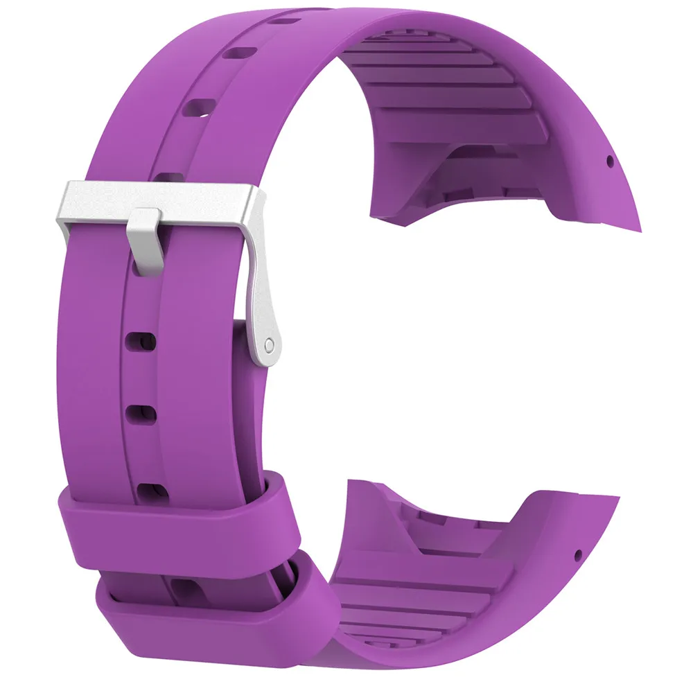 Silicone rubber watch band bracelet strap wrist belt Wristband replacment for Polar M400 M430 GPS Smart Watch Watchbands | Электроника