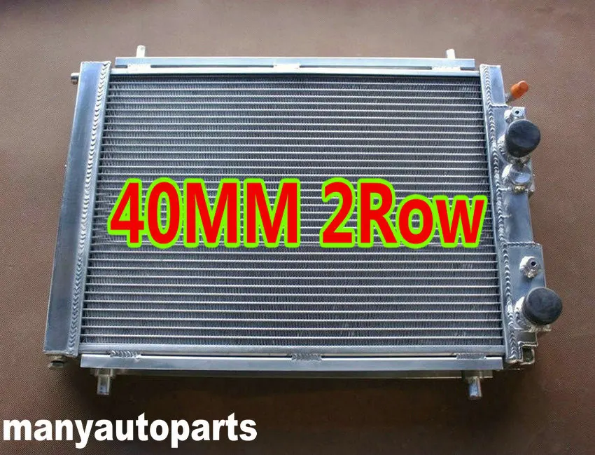 Алюминиевый радиатор + вентилятор для Lancia Delta HF Integrale 8 V/16 V EVO 2 0 Turbo 87 95 88 89 90 91 92 93 94