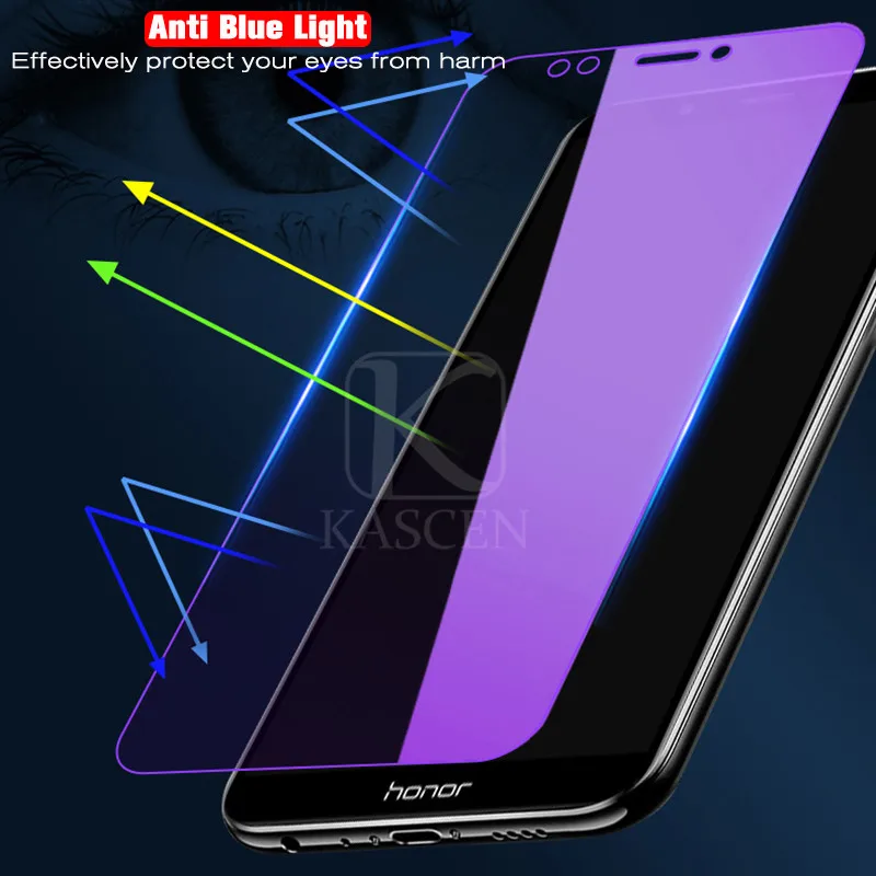 Kascen закаленное Стекло для Huawei p20 Lite Pro P10 плюс P Smart Коврики 10 Honor V10 анти-голубой свет