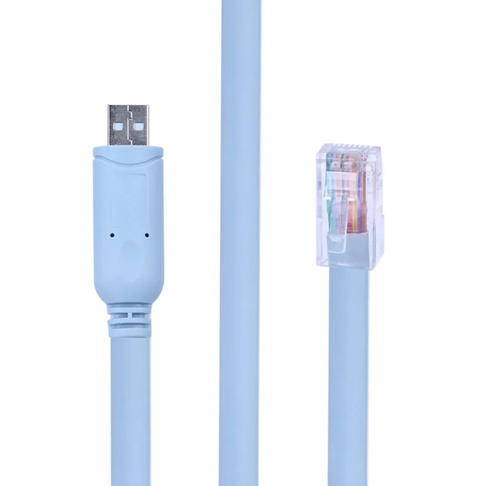 180CM USB Rj45 Console Cable Network Switch Router Line config Debug |
