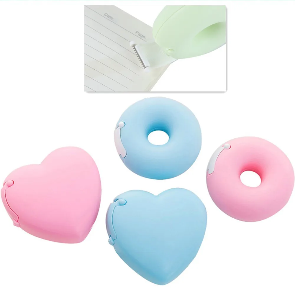 1 шт. раздеватель медицинской ленты в виде сердца/пончика|Диспенсер для скотча| |