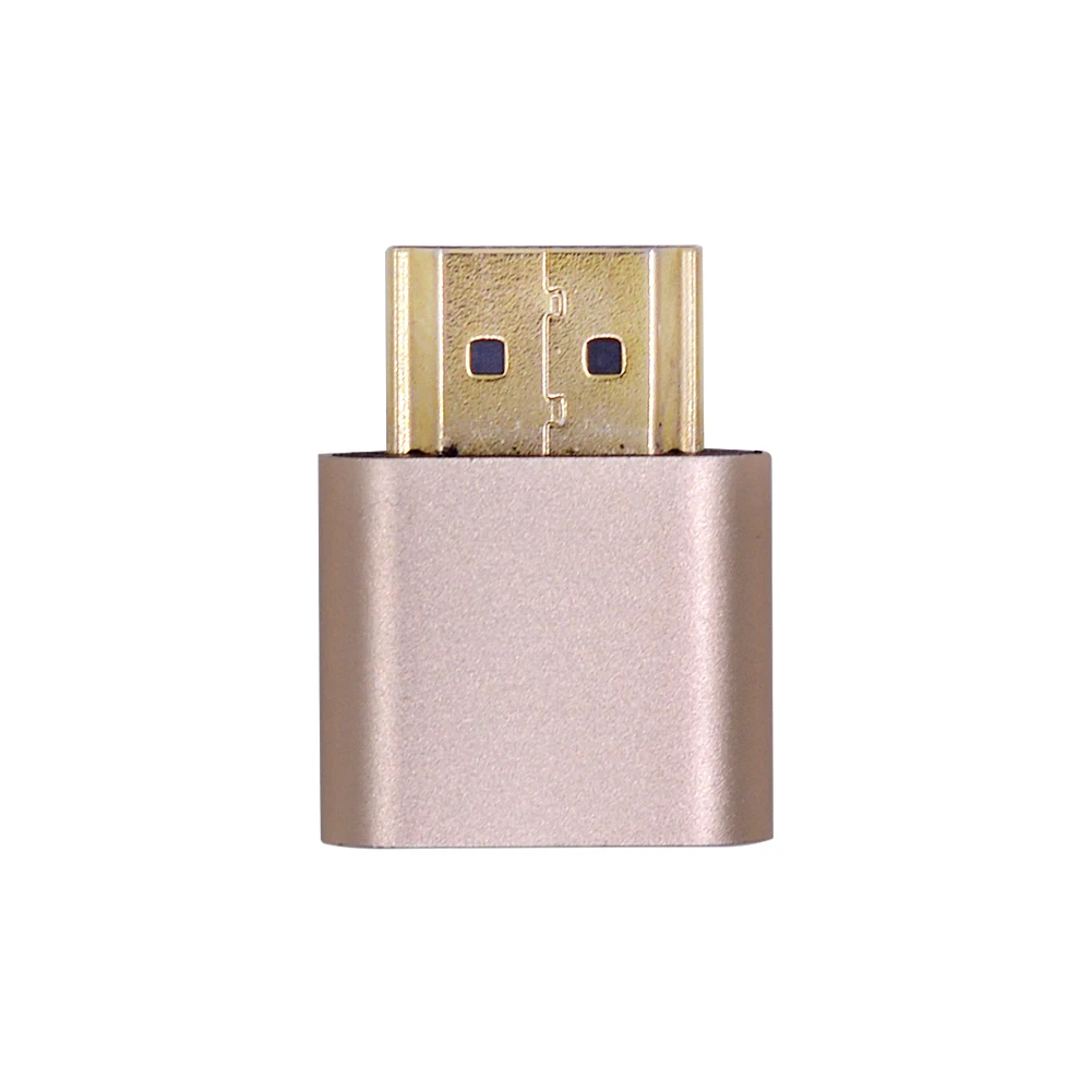 CHIPAL VGA виртуальный дисплей адаптер HDMI пустышка разъем DDC EDID Cheat Headless призрак
