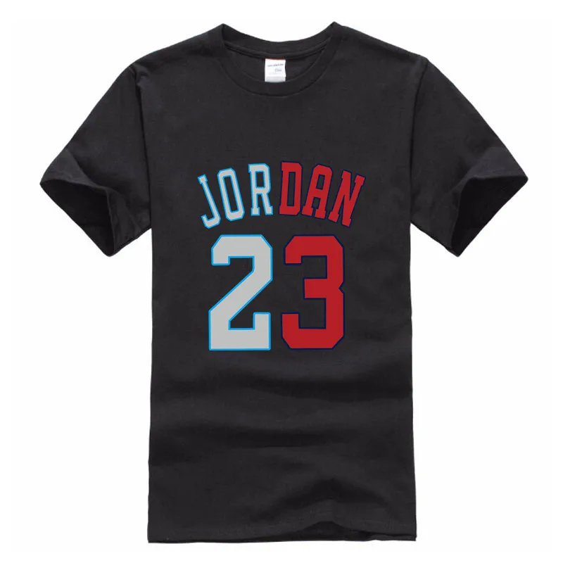 Цена сюрприз! лидер продаж 2018 Новый Jordan 23 т Лето Для мужчин футболка 100% хлопок