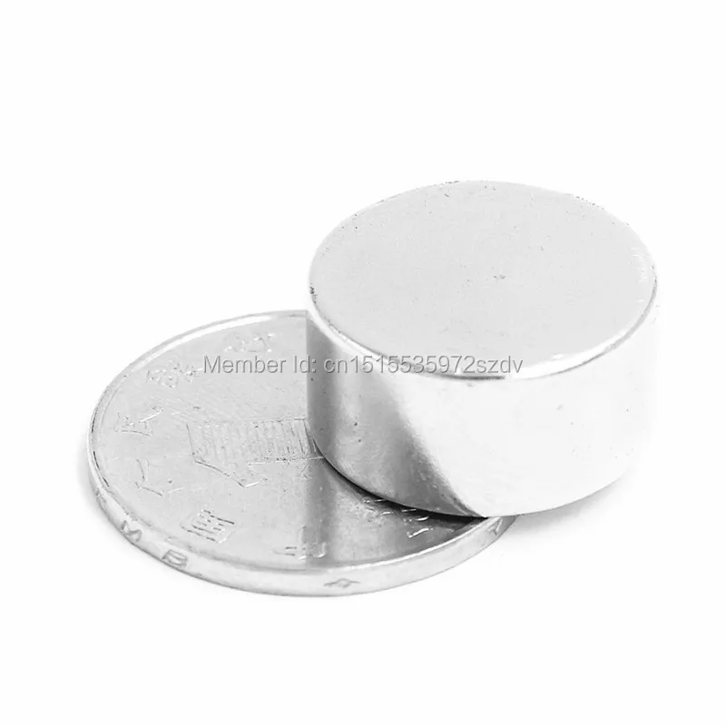 Редкоземельный неодимовый магнит диаметр 20 мм х 10 2 шт.|fridge car|fridge stickn35 magnet |