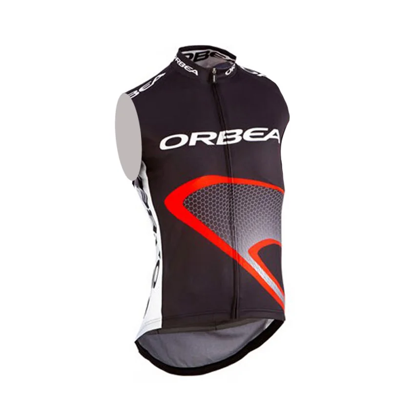 2018 быстросохнущие команда Orbea Мужская велосипед без рукавов Джерси одежда