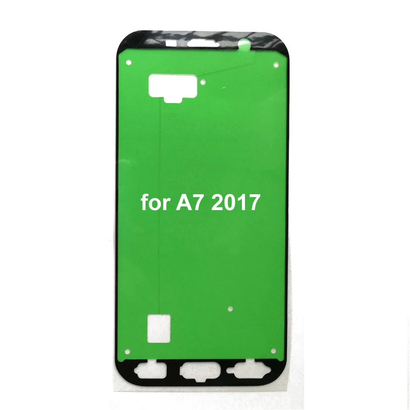 10 шт. предварительно вырезанная рамка Клейкая лента для Samsung Galaxy A3 A5 A7 2017 ЖК экран