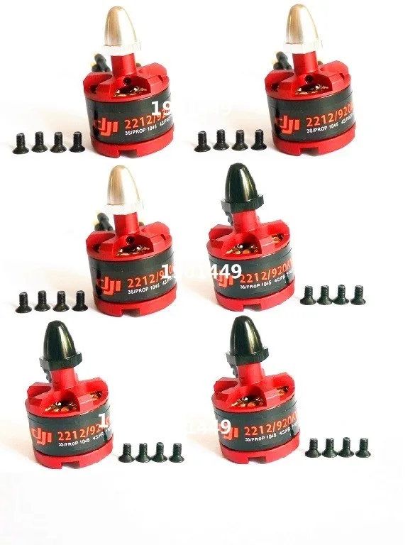 6pcs 2212 920KV Brushless Motor CW CCW For 9450 Propeller Props F450 S500 X525 Multirotor Quadcopter|9450 propeller|2212 920kv brushless motor2212 |