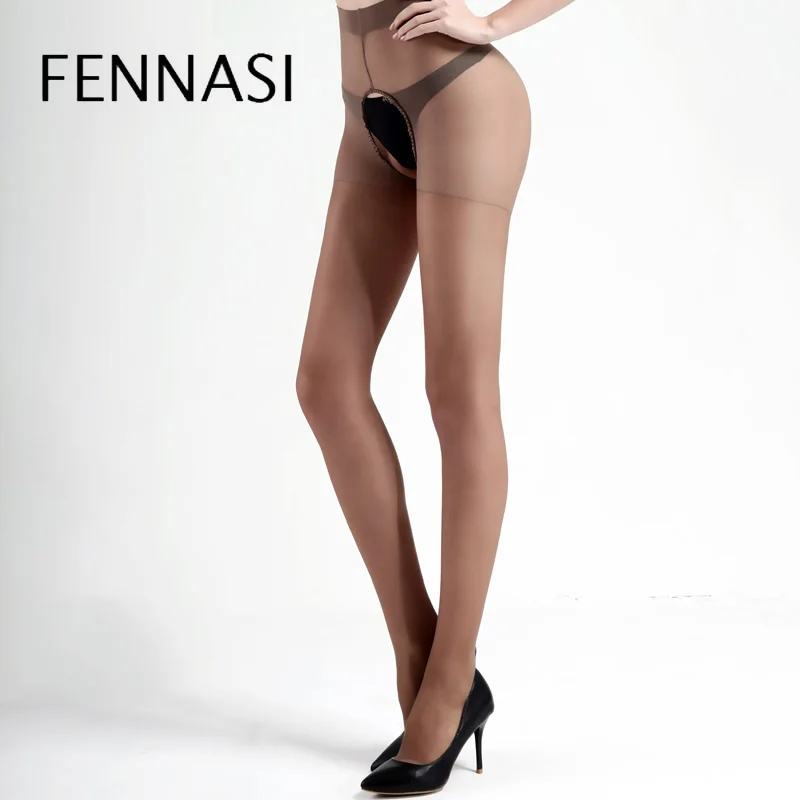 FENNASI комплект из 3 предметов с открытой промежностью Для женщин колготки