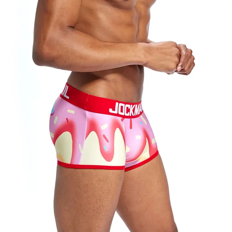 Трусы-боксеры JOCKMAIL мужские Брендовое нижнее белье пикантные Трусы-шорты трусы