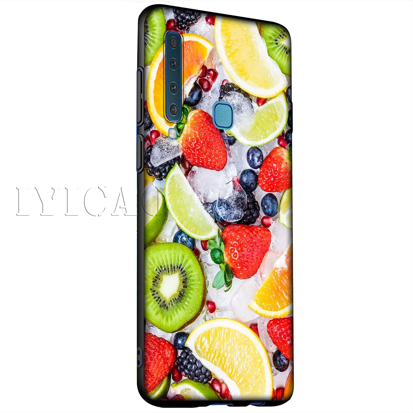IYICAO Fresh summer fruit Silicone Soft Case for Samsung Galaxy A6 Plus A9 A8 A7 2018 A3 A5 2016 2017 Note 9 8 |