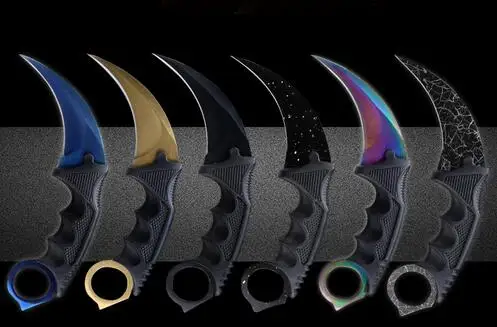 SHNAPIGN охотничий нож Karambit CS GO никогда не выцветает Counter Strike боевой выживания