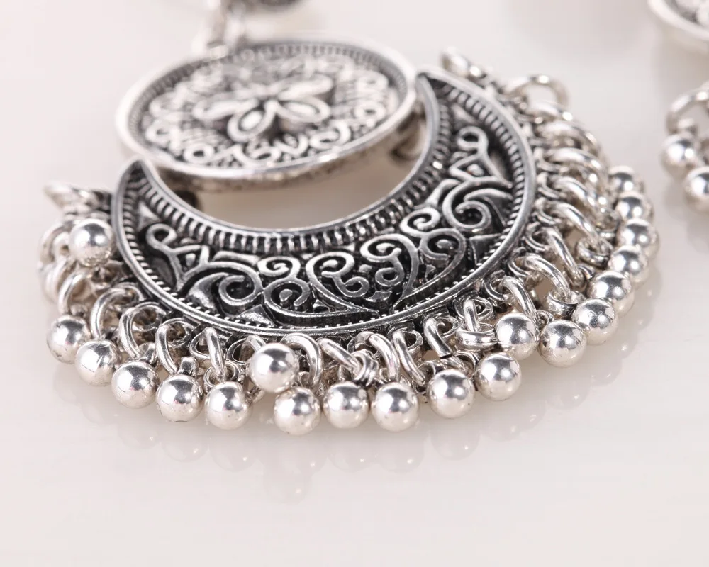 HC Модные Этнические серьги с эмалью Украшенные бусинами хит продаж богемные