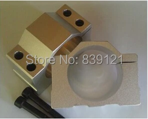 Кронштейн из литого алюминия диаметром 52 мм для гравировки с ЧПУ шпиндель 400 Вт 300